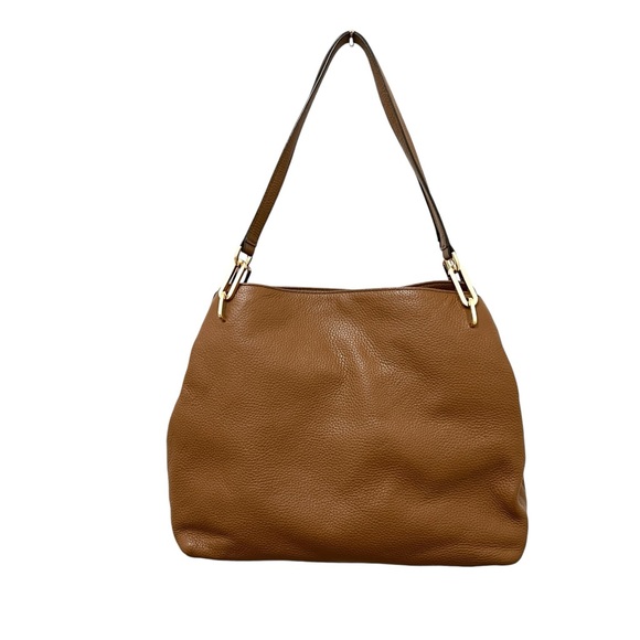 MICHAEL KORS Leighton Large Shoulder Tote brown - Picture 3 of 16